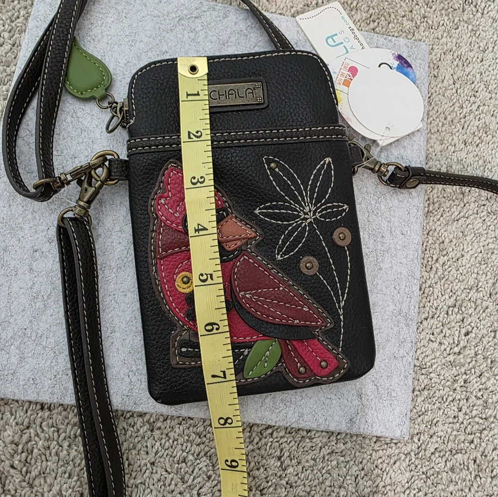 NWT CHALA Handbag Chocolate Brown - Picture 12 of 16